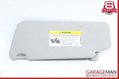 08-14 Mercedes W204 C300 Front Right Sun Visor Sunvisor Shade Grey OEM