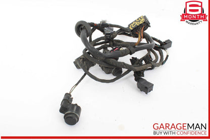 09-12 Audi S4 Rear Bumper Wire Wiring Harness w/ PDC Parking Assist Sensors OEM