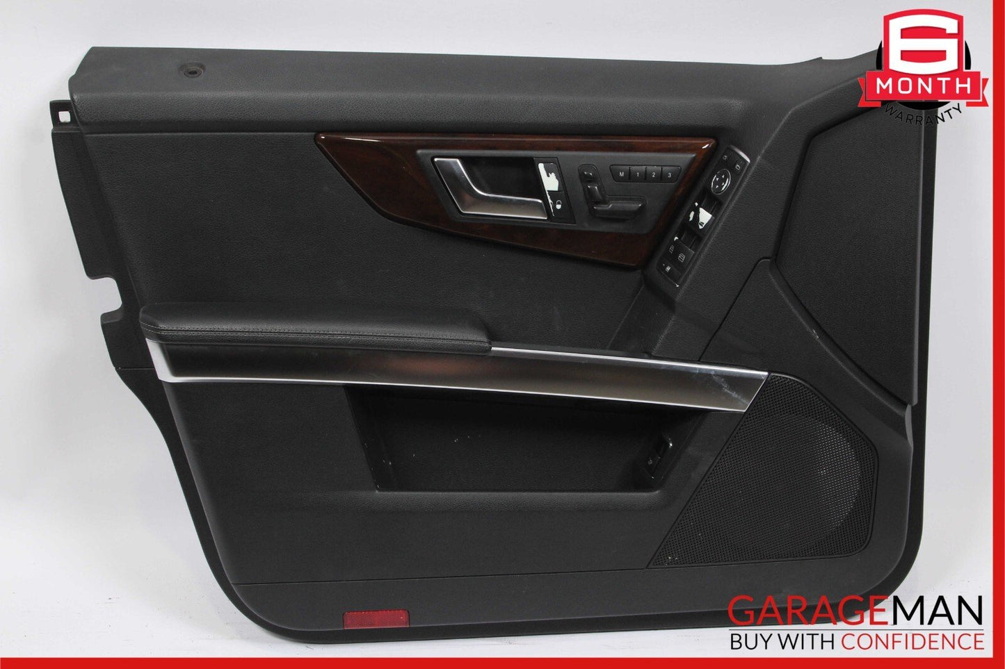 10-15 Mercedes X204 GLK350 Front Left Interior Door Trim Panel Cover Assembly