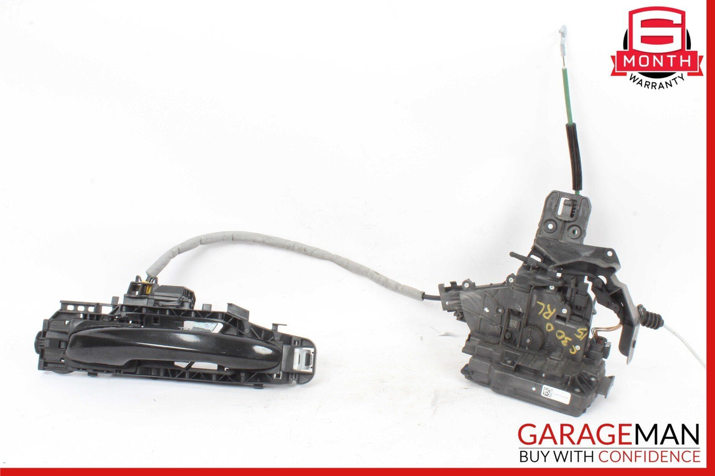 15-20 Mercedes W205 C350e Rear Left Side Door Lock Latch Actuator w/ Door Handle
