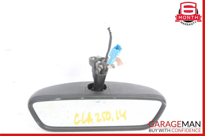 14-19 Mercedes W117 CLA250 Interior Top Upper Rear View Mirror Black OEM