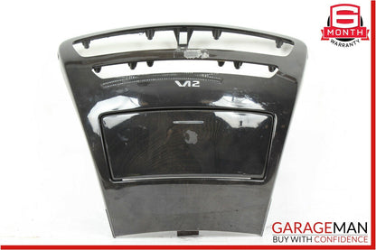 07-13 Mercedes W216 CL600 CL65 AMG Center Console Comand Unit Radio Bezel Trim