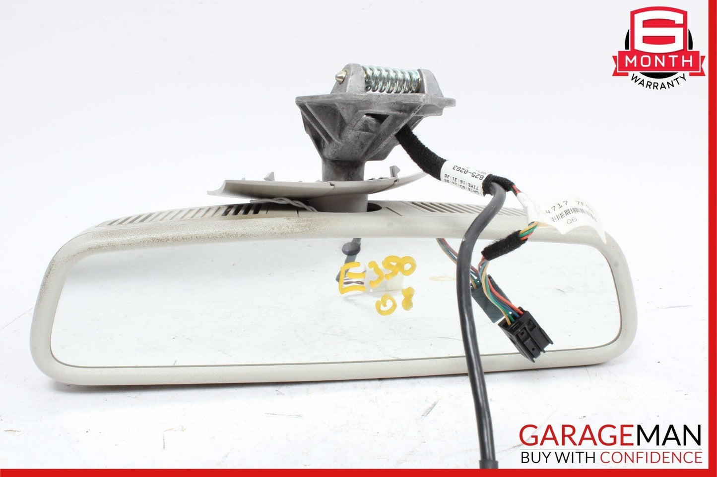 07-09 Mercedes W211 E350 E550 E63 AMG Interior Rear View Mirror Gray OEM