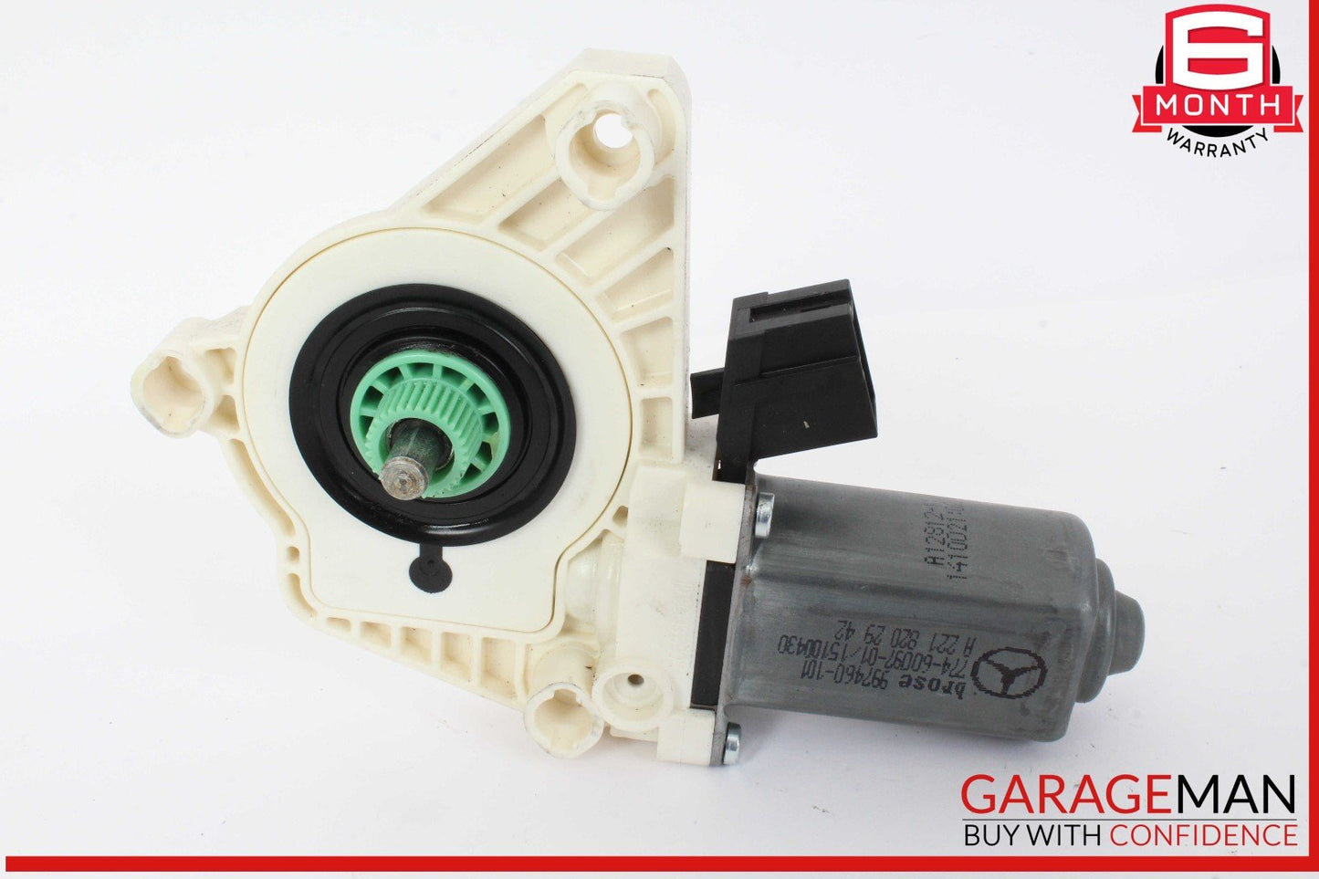 07-13 Mercedes W221 S400 S550 Window Regulator Motor Rear Left Driver Side OEM