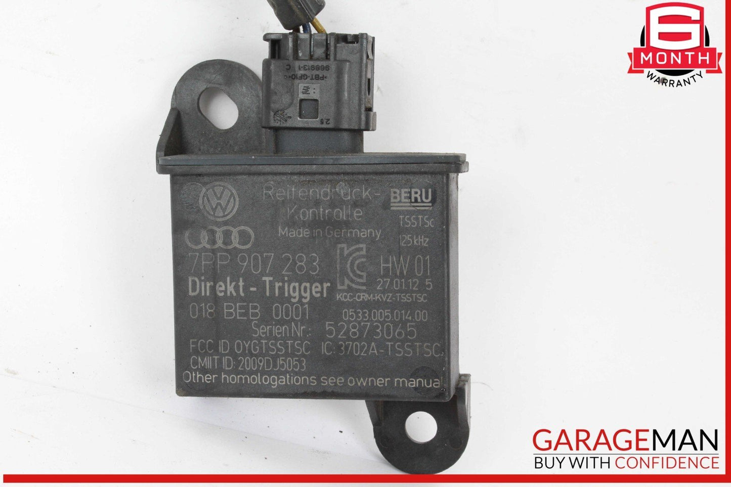 11-18 Porsche Cayenne S 958 Tire Pressure Monitoring System Control Module OEM