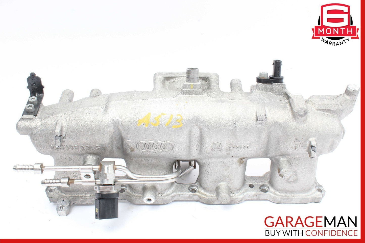 12-18 Audi A5 A6 2.0L Upper Engine Motor Air Intake Manifold Diffuser Assembly