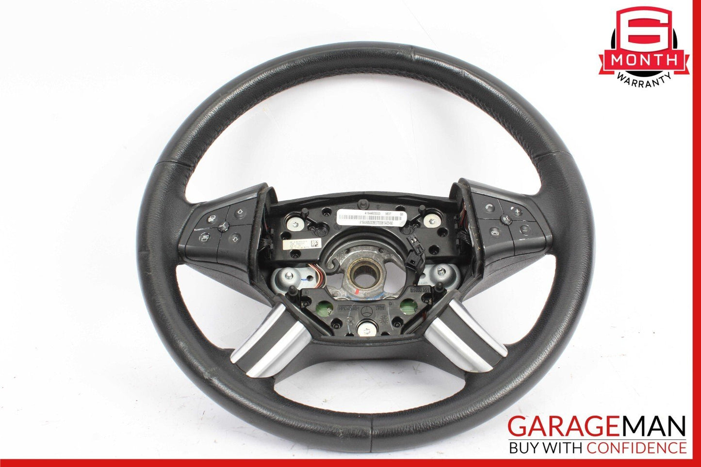 06-08 Mercedes X164 GL450 ML550 R500 Steering Wheel Black 1644605303 OEM