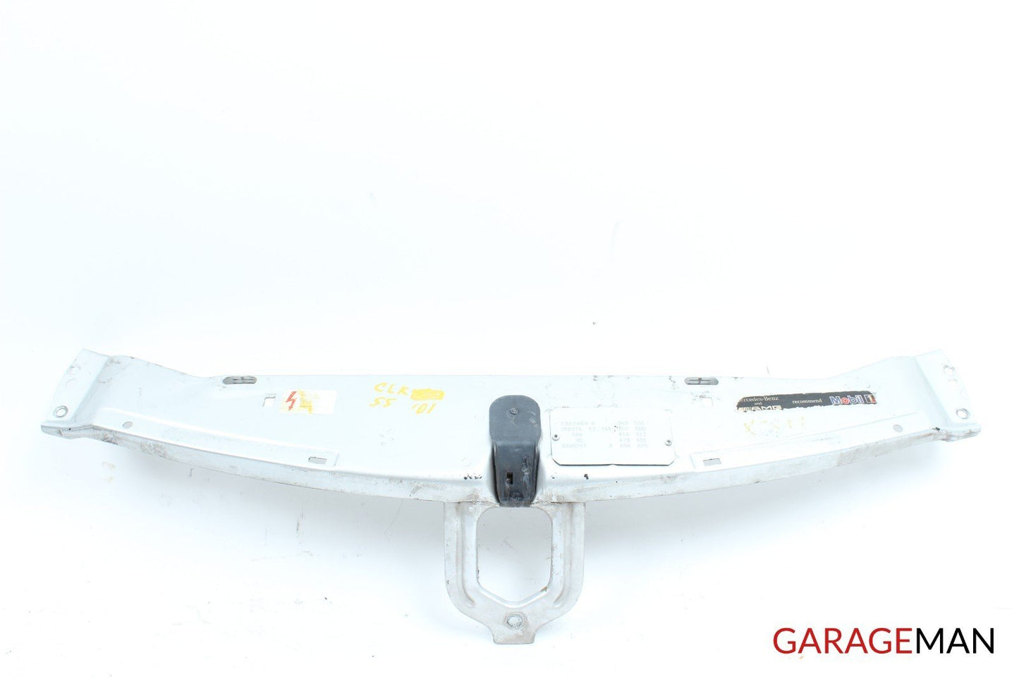 98-03 Mercedes W208 CLK55 AMG Upper Radiator Support Tie Bar Bracket Silver OEM