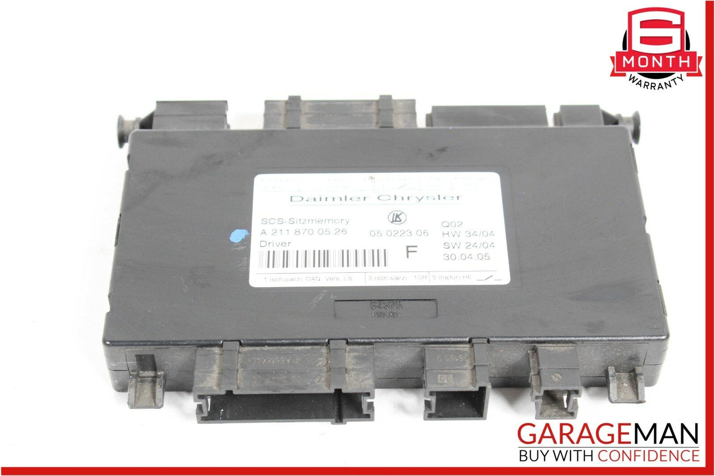 03-11 Mercedes CLS500 E550 E63 AMG Front Left Seat Control Controller Module OEM