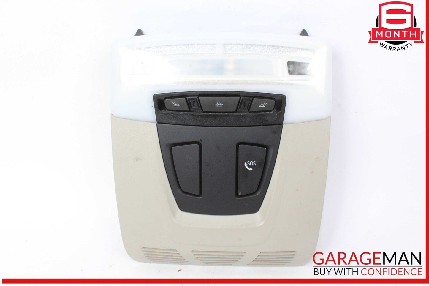14-21 BMW i3 I01 i8 I12 F85 X5 X6 Roof Console Dome Light Switch Lamp OEM