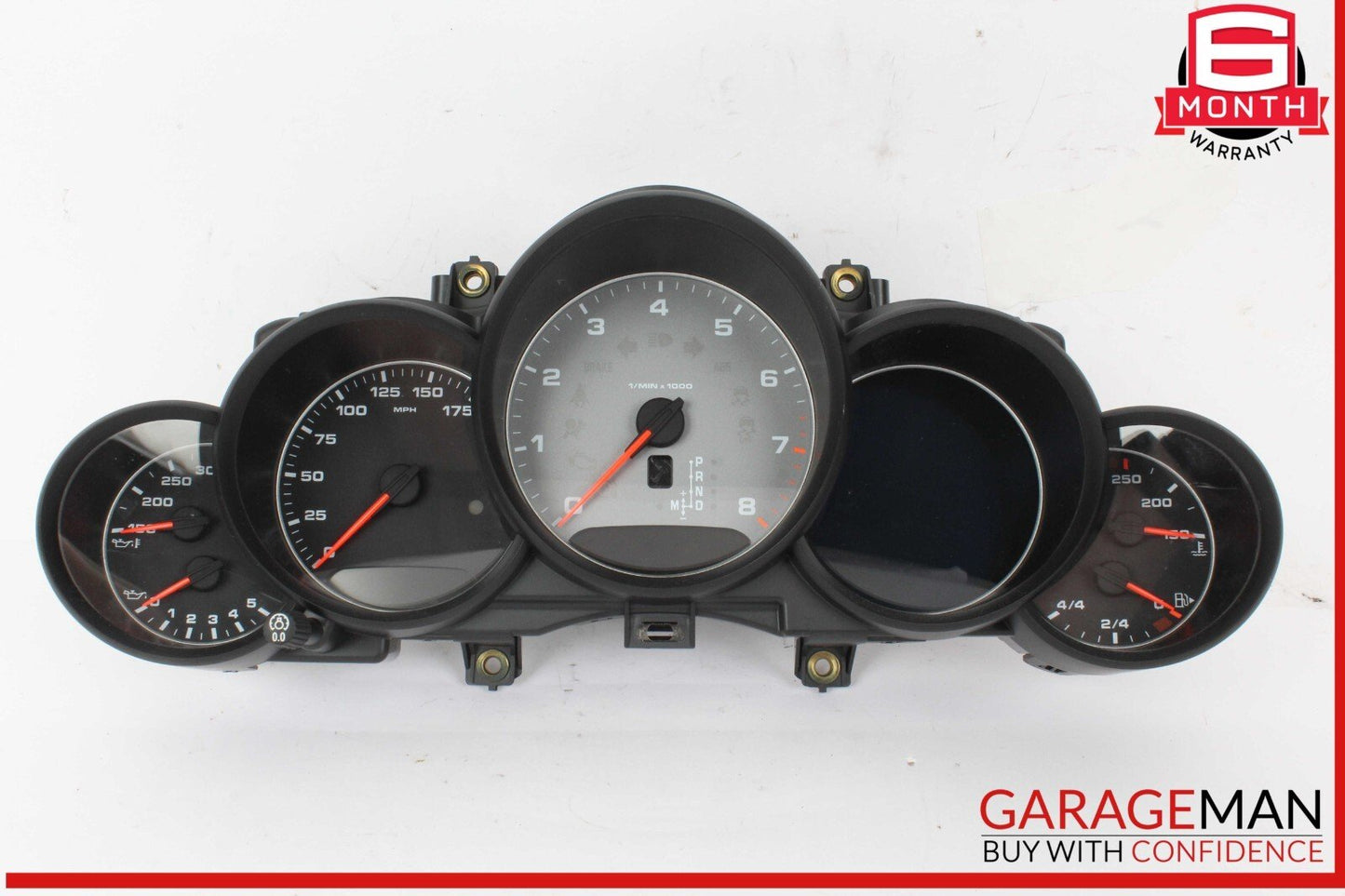 12 Porsche Cayenne S 958 4.8L V8 Instrument Speedometer Cluster OEM