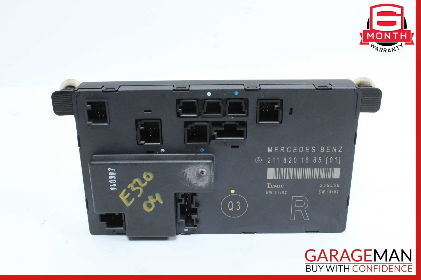 03-09 Mercedes W211 E320 E550 E63 AMG Front Right Side Door Control Module Unit