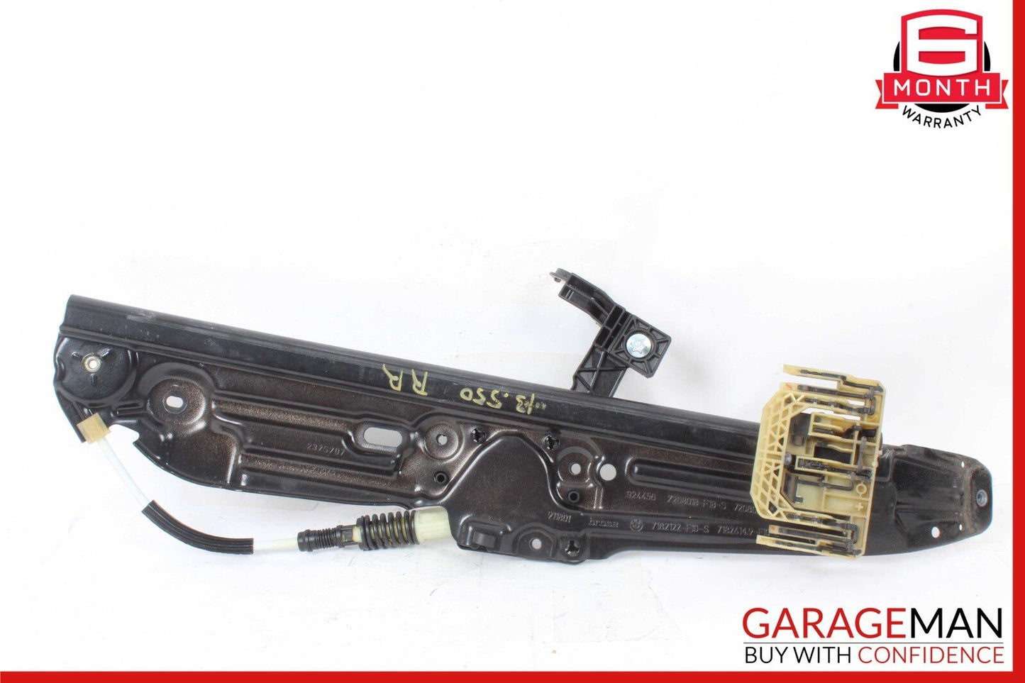 11-16 BMW 528i 535i 550i Rear Right Passenger Door Window Regulator OEM