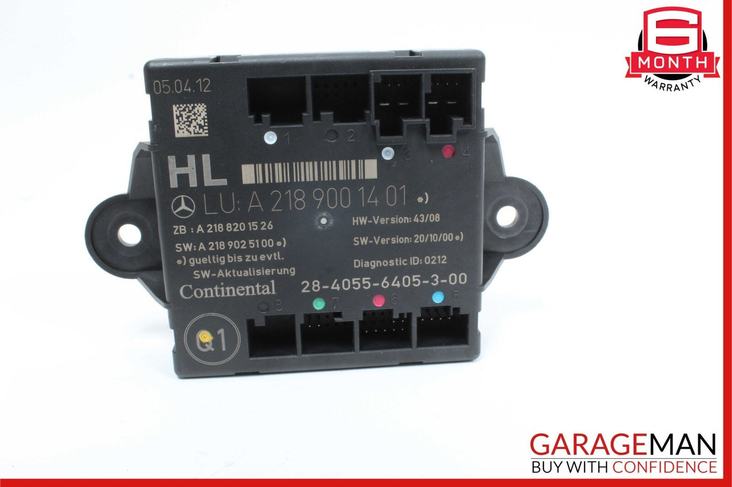 08-18 Mercedes E550 E350 CLS550 C300 Rear Left Side Door Control Module OEM