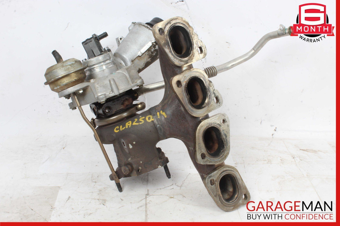 14-18 Mercedes W117 CLA250 GLA250 2.0L Turbocharger Turbo Charger Manifold OEM