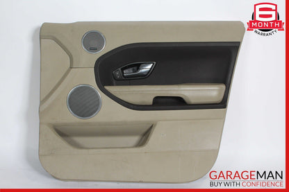12-19 Land Rover Range Rover Evoque Front Right Interior Door Panel Assy Beige