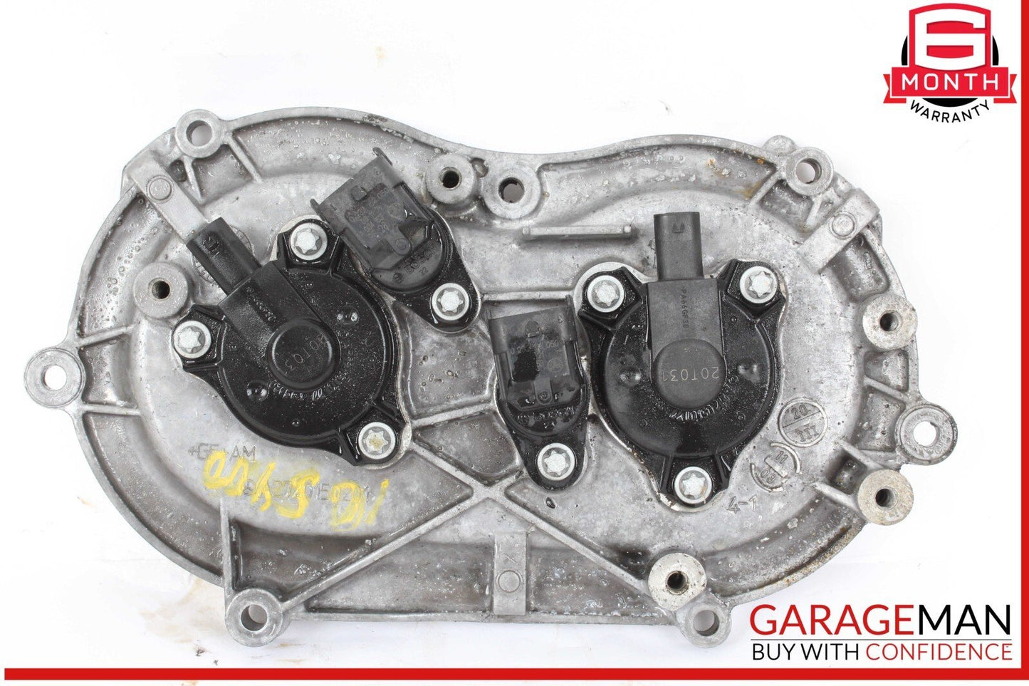 05-13 Mercedes W221 S400 Hybrid Front Left Side Engine Timing Chain Cover Plate