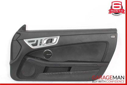 12-16 Mercedes R172 SLK200 SLK250 Front Right Interior Door Panel Assy Black
