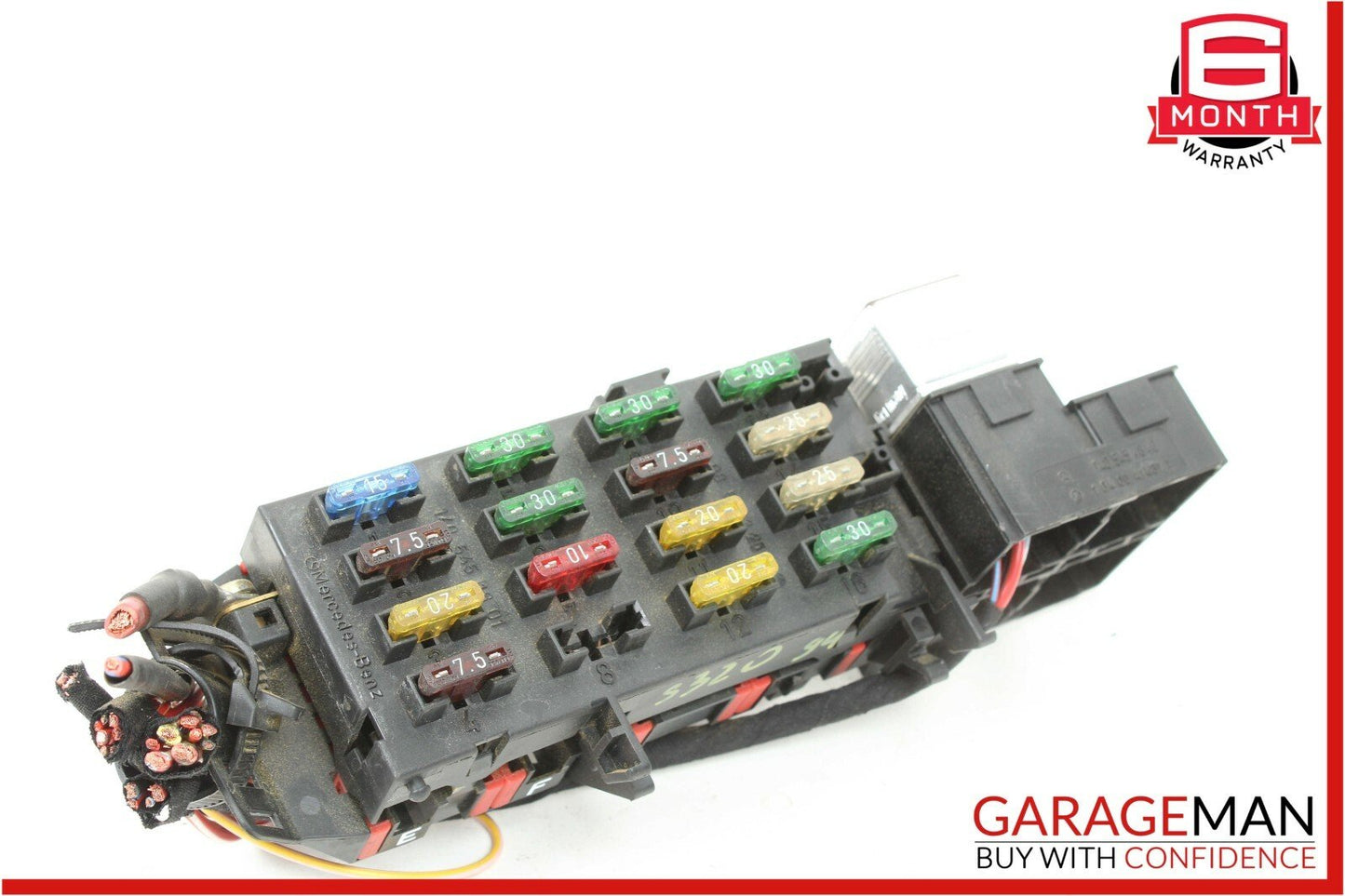 92-95 Mercedes W140 500SEL S320 Rear Trunk Fuse Relay Box Control Module OEM