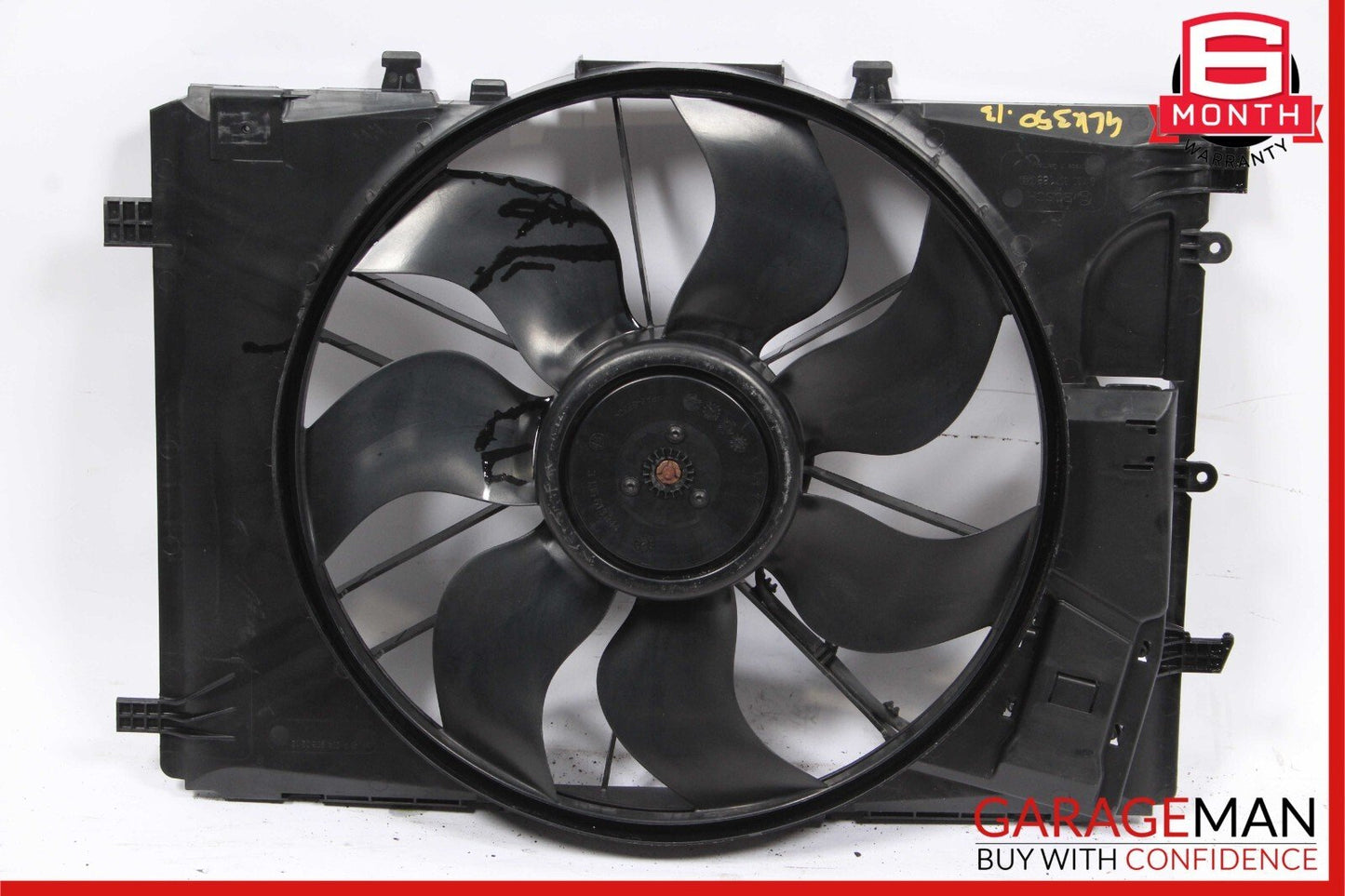 08-18 Mercedes GLK350 C250 E250 Engine Radiator Cooling Fan Motor Assembly OEM