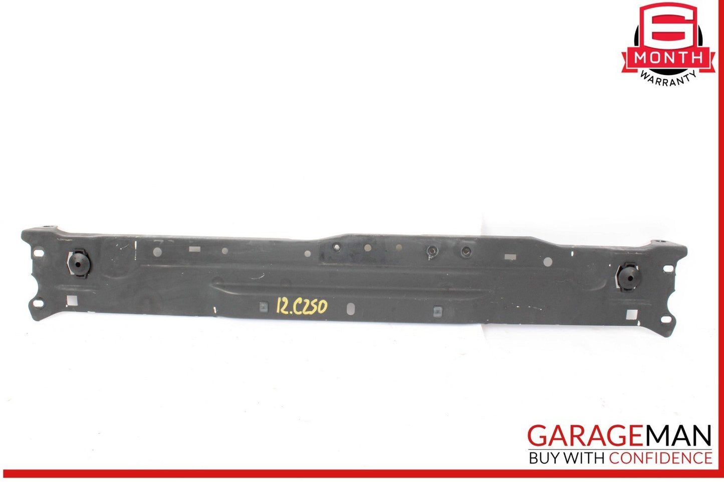 08-14 Mercedes W204 C250 C350 C280 Upper Radiator Core Support Bar Black OEM
