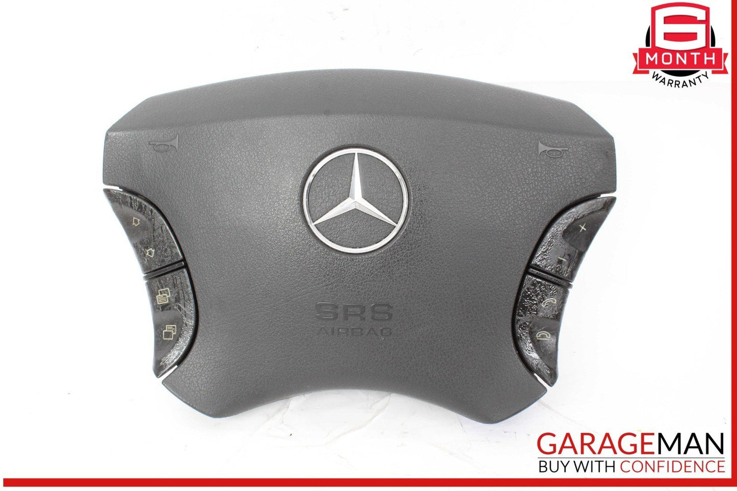 03-06 Mercedes W220 S500 S430 CL500 S55 AMG Steering Wheel Air Bag Airbag Black