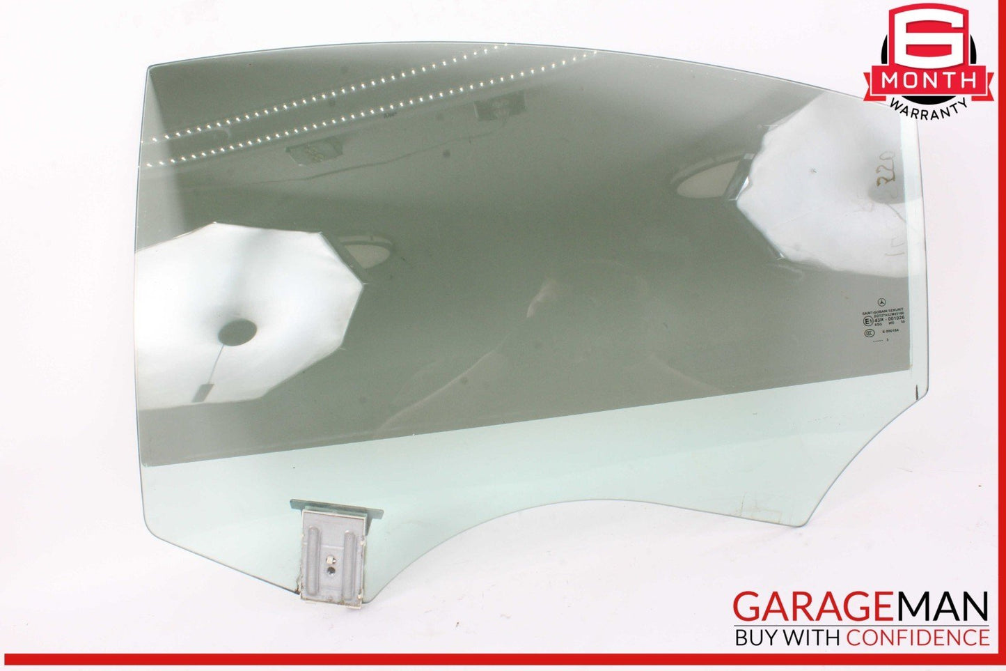 12-18 Mercedes W218 CLS550 CLS63 AMG Rear Left Driver Side Door Window Glass OEM