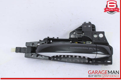 12-18 Audi A6 A7 Right Passenger Side Exterior Door Handle Black 4H0837886 OEM