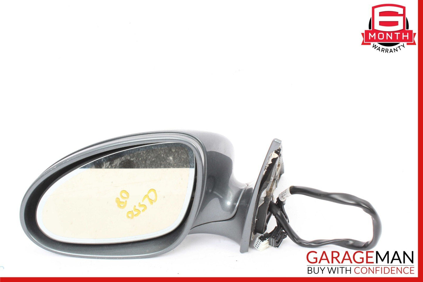 07-09 Mercedes W216 CL550 CL600 Front Left Side Mirror Door Rear View Gray OEM
