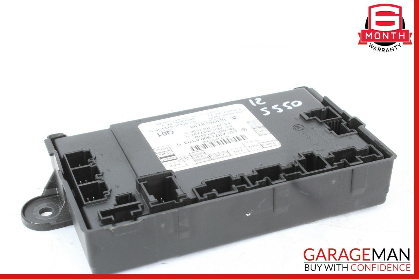 10-13 Mercedes W221 S400 S550 S63 Front Left Driver Side Door Control Module OEM