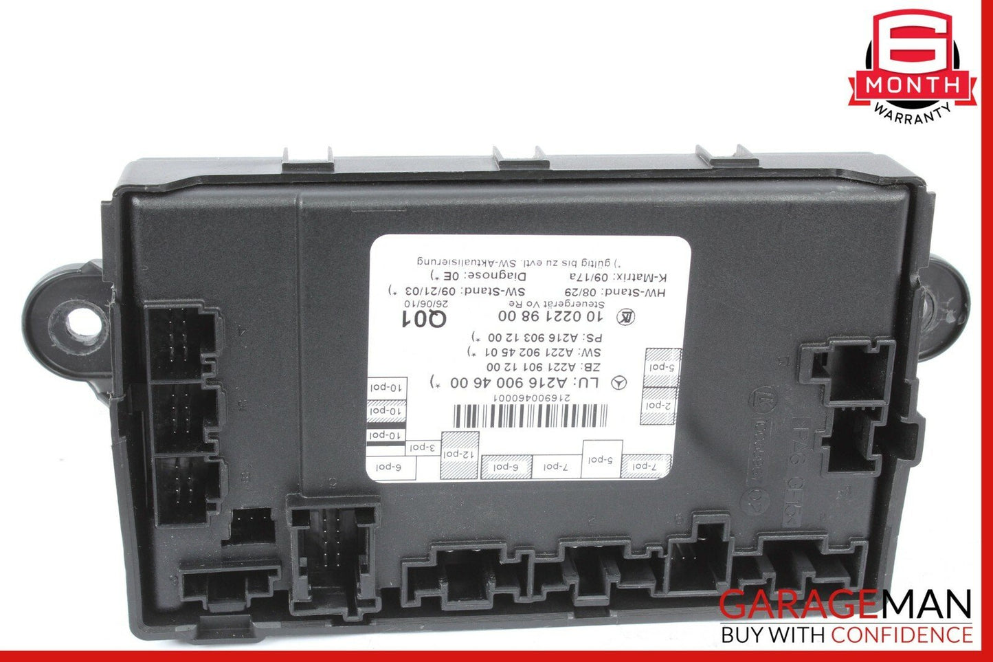 10-14 Mercedes W216 CL550 CL63 AMG CL600 Right Passenger Door Control Module OEM