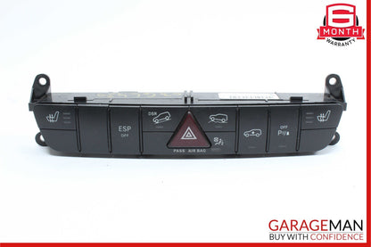 06-12 Mercedes GL550 GL450 ML550 Hazard Light Control Switch Panel Unit