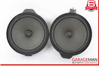 08-14 Mercedes W204 C300 C250 Rear Right & Left Side Door Sound Speakers Set OEM