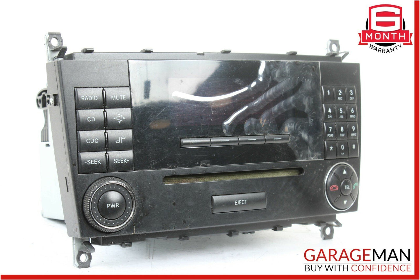 05-07 Mercedes W203 C230 Radio Stereo Audio CD Player Head Unit AM FM MF2731 OEM