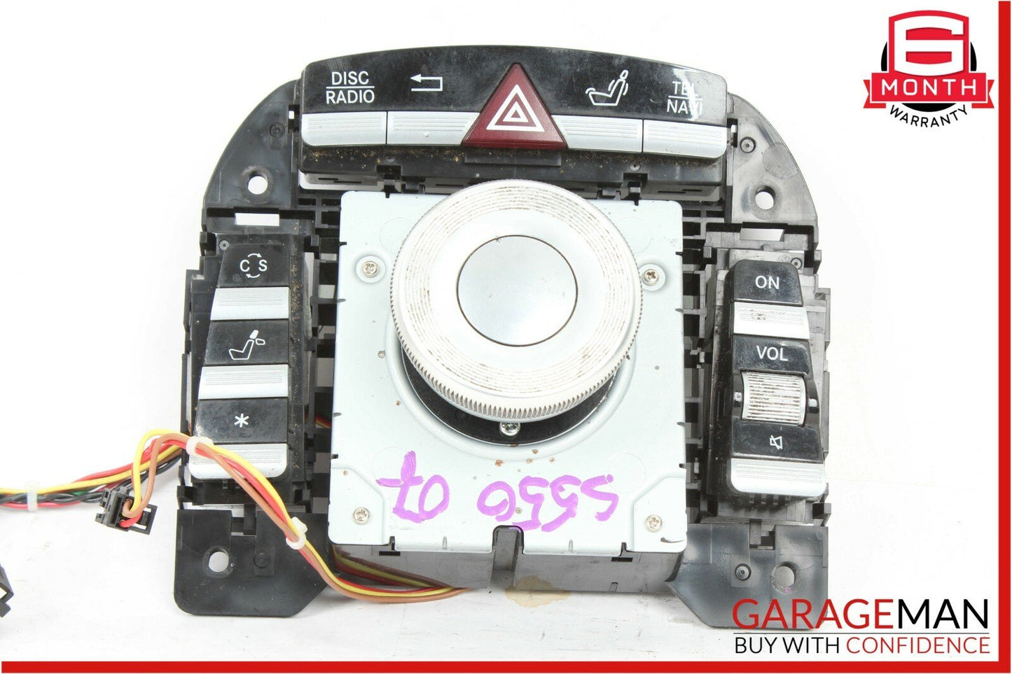 07-09 Mercedes W221 S550 Center Console Multi Function Switch Controller Knob