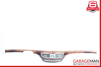 07-09 Mercedes W221 S63 Front Center Bezel Trim A/C Heater Switch Assembly