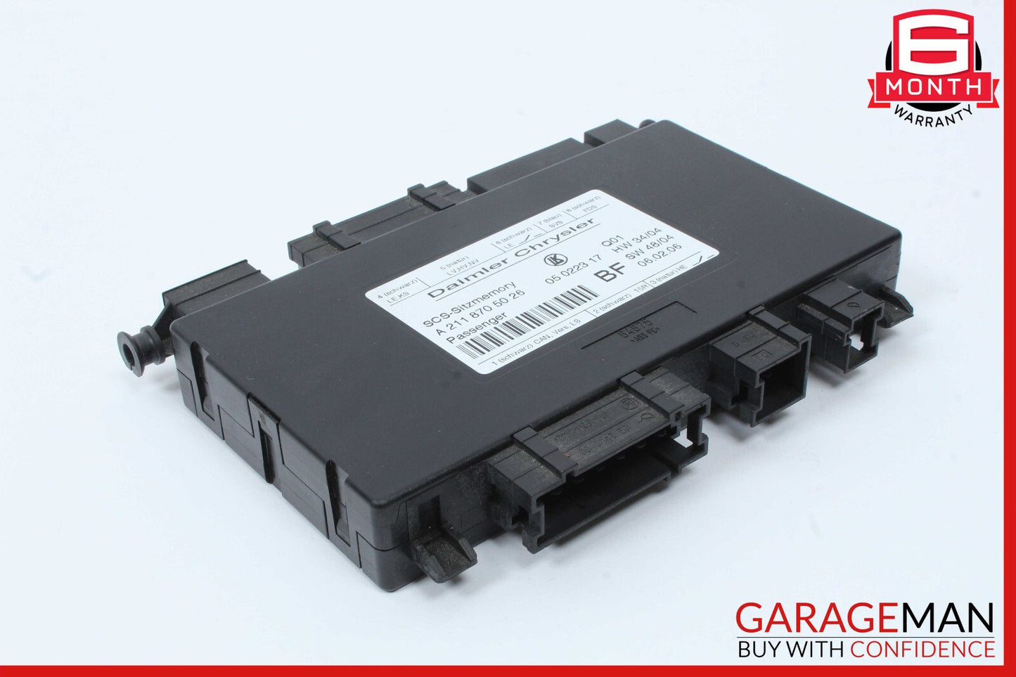03-11 Mercedes R171 SLK350 E350  Front Right Side Under Seat Control Module OEM