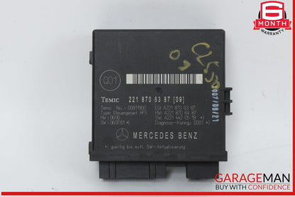 07-13 Mercedes W221 CL550 S550 Trunk Release Remote Open Close Module OEM