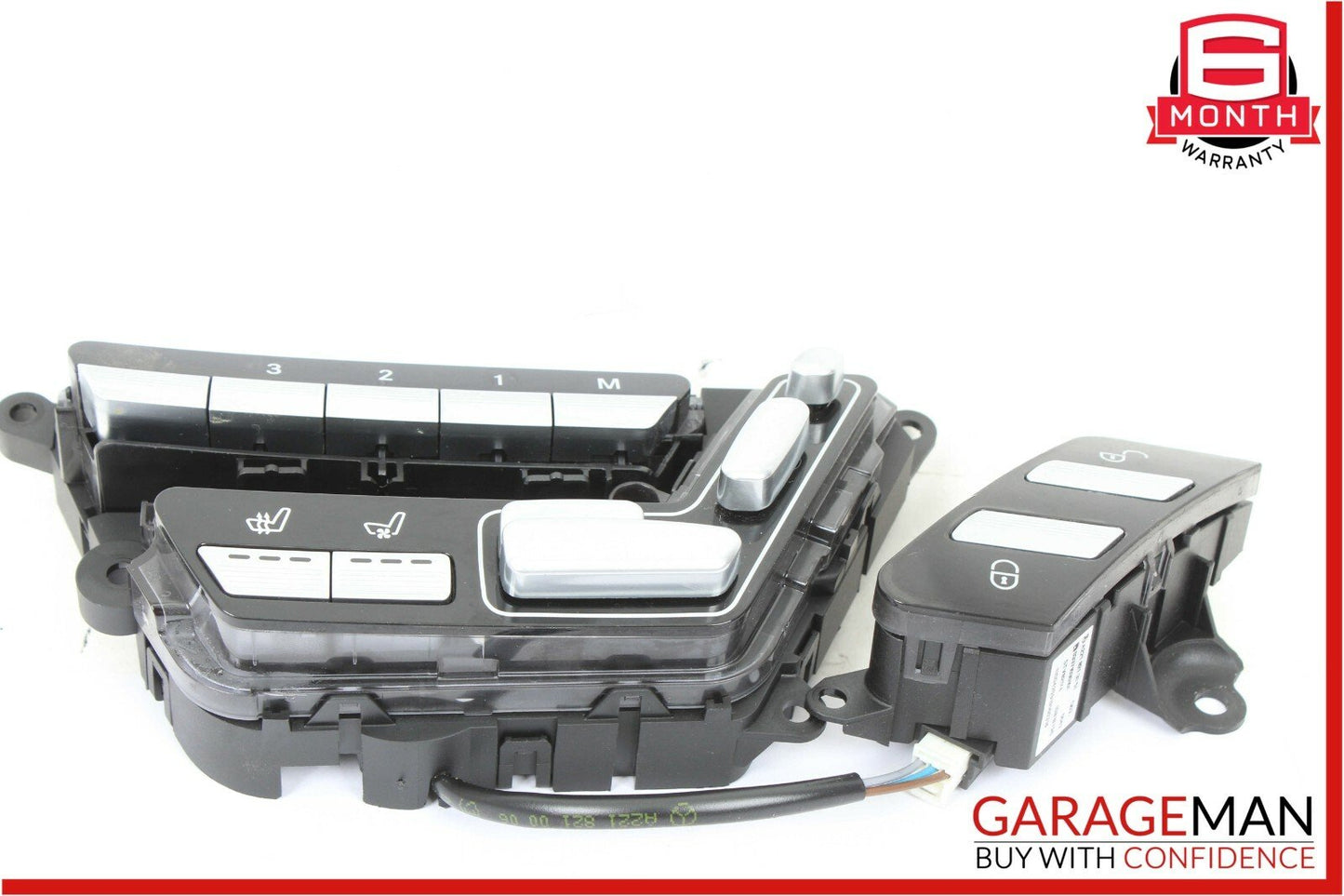 07-13 Mercedes W221 S550 CL600 CL65 AMG Front Right Side Seat Control Switch Set