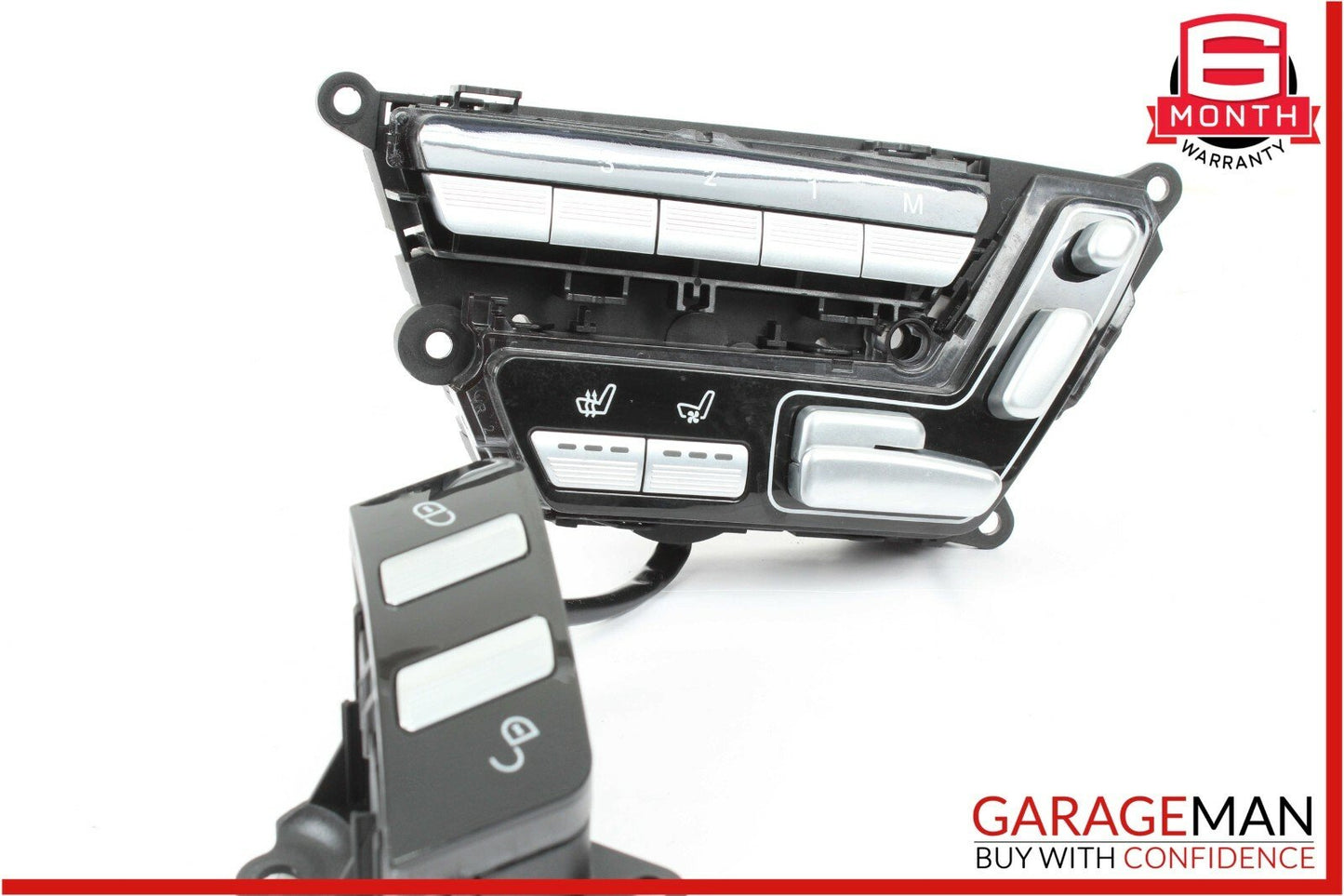 07-14 Mercedes S550 CL600 Front Right Side Seat Adjust Control Memory Switch Set