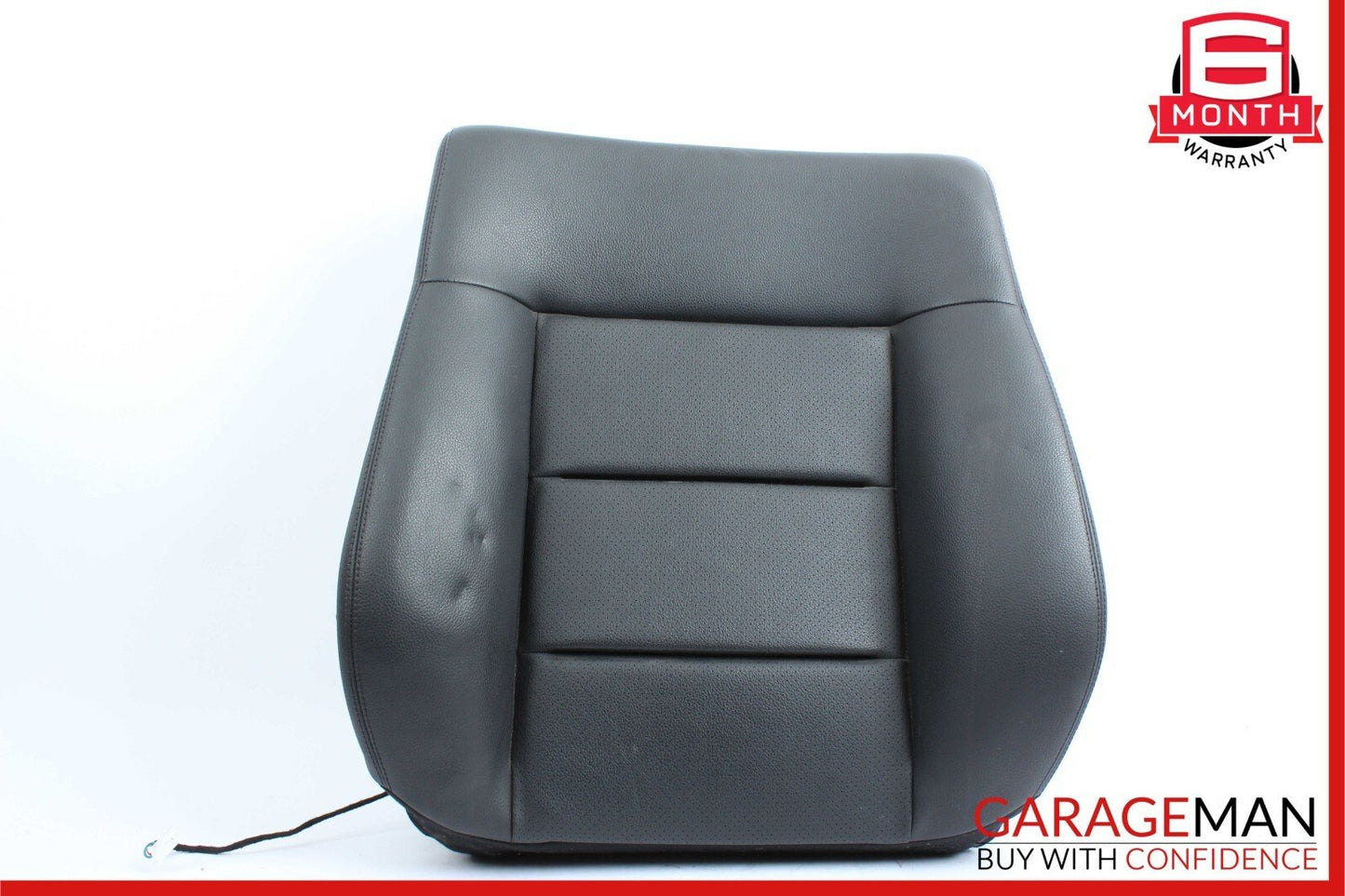 10-16 Mercedes W212 E350 E400 Front Right Top Upper Seat Cushion Black OEM