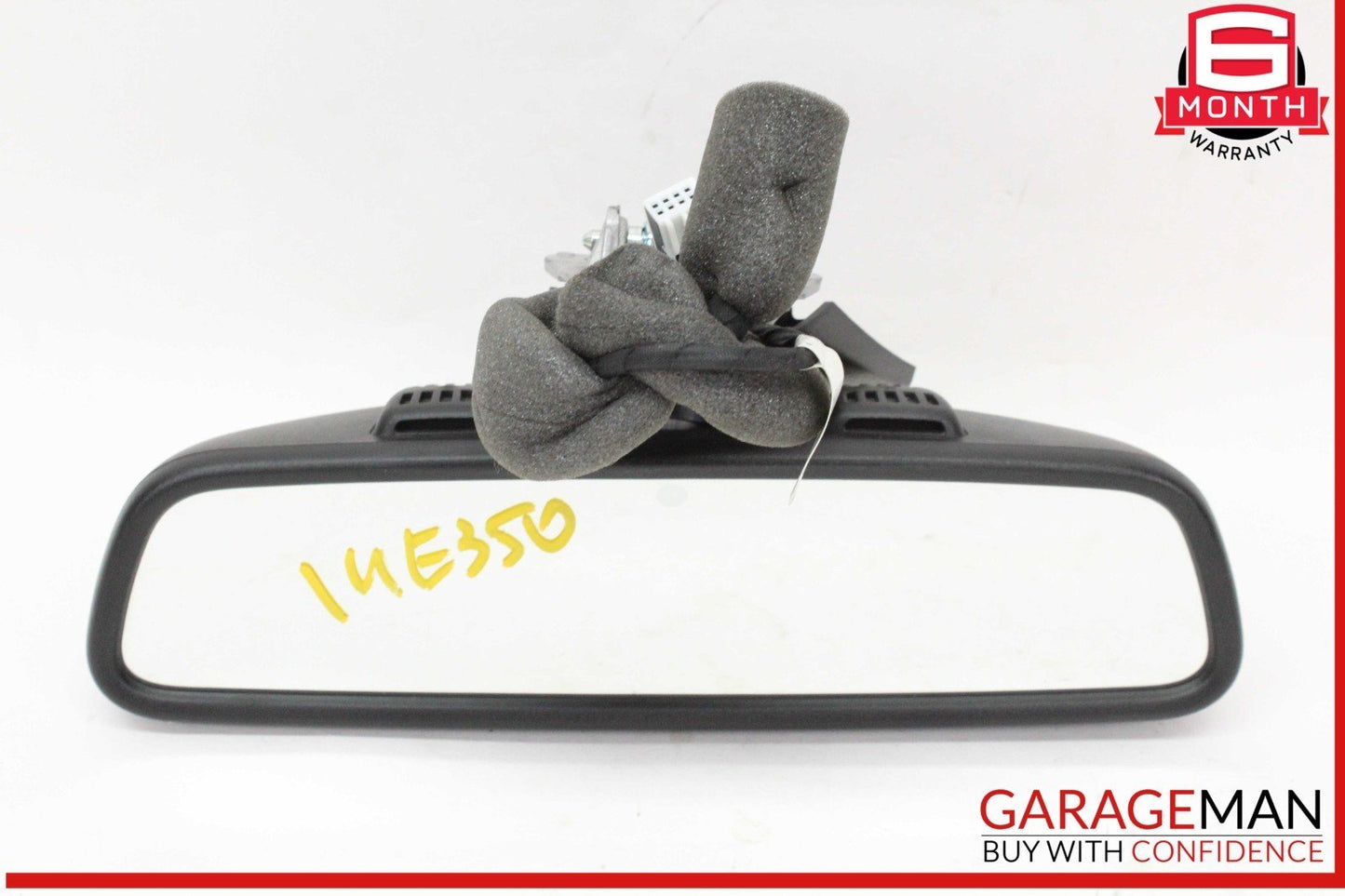 10-16 Mercedes W212 E350 E400 Interior Rear View Mirror Black 2048104217 OEM