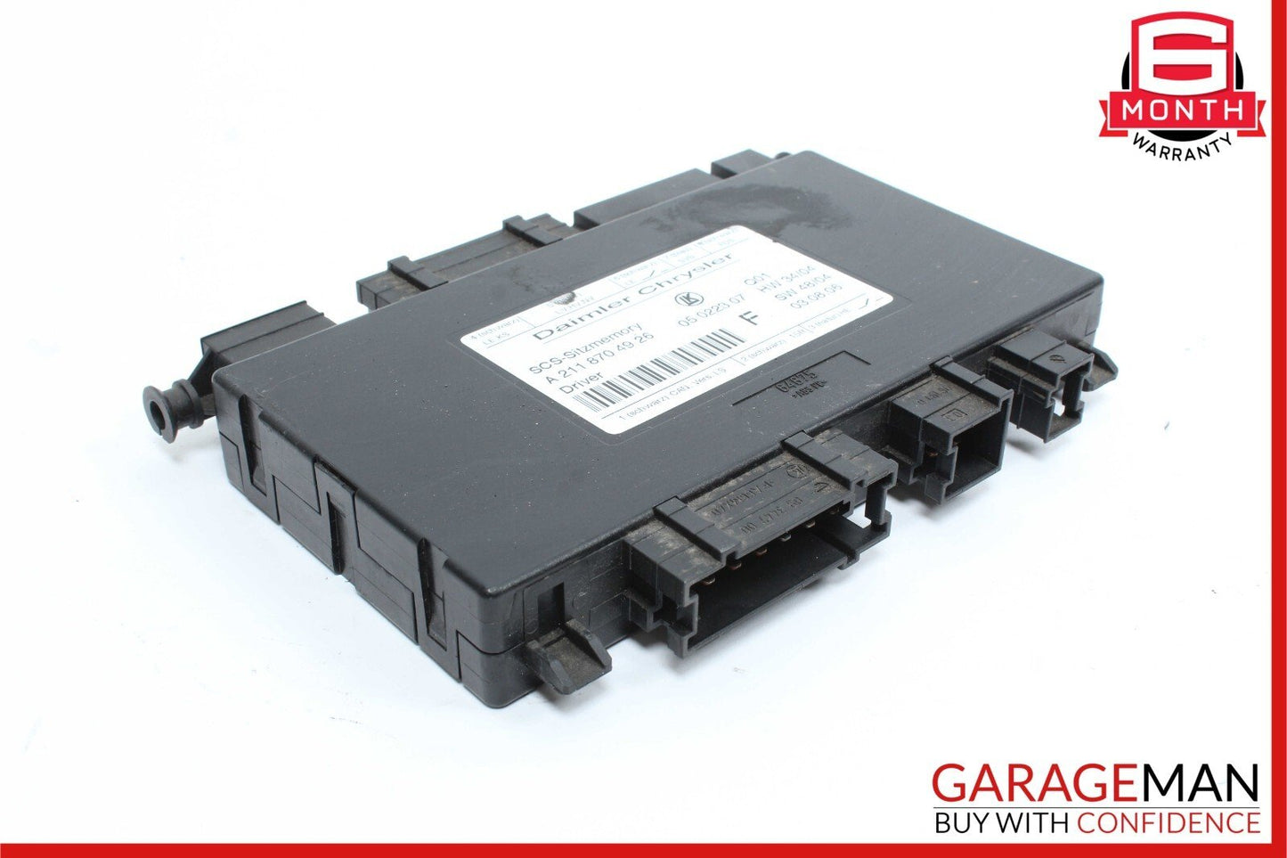 03-11 Mercedes W219 CLS550 SLK280 E350 Front Left Side Seat Control Module OEM