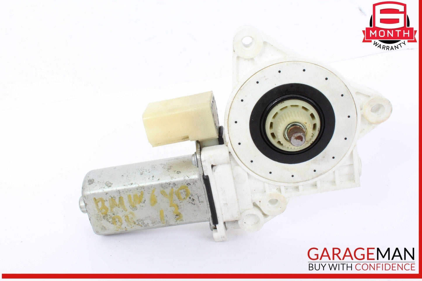 12-18 BMW 640i 650i Rear Right Passenger Side Window Regulator Motor 7304522