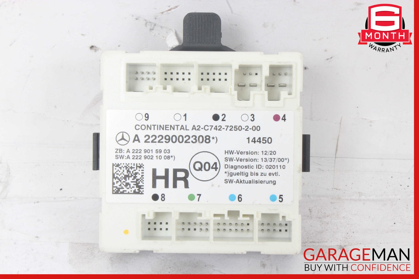 15-18 Mercedes W205 C300 Rear Right Side Door Control Module Unit OEM