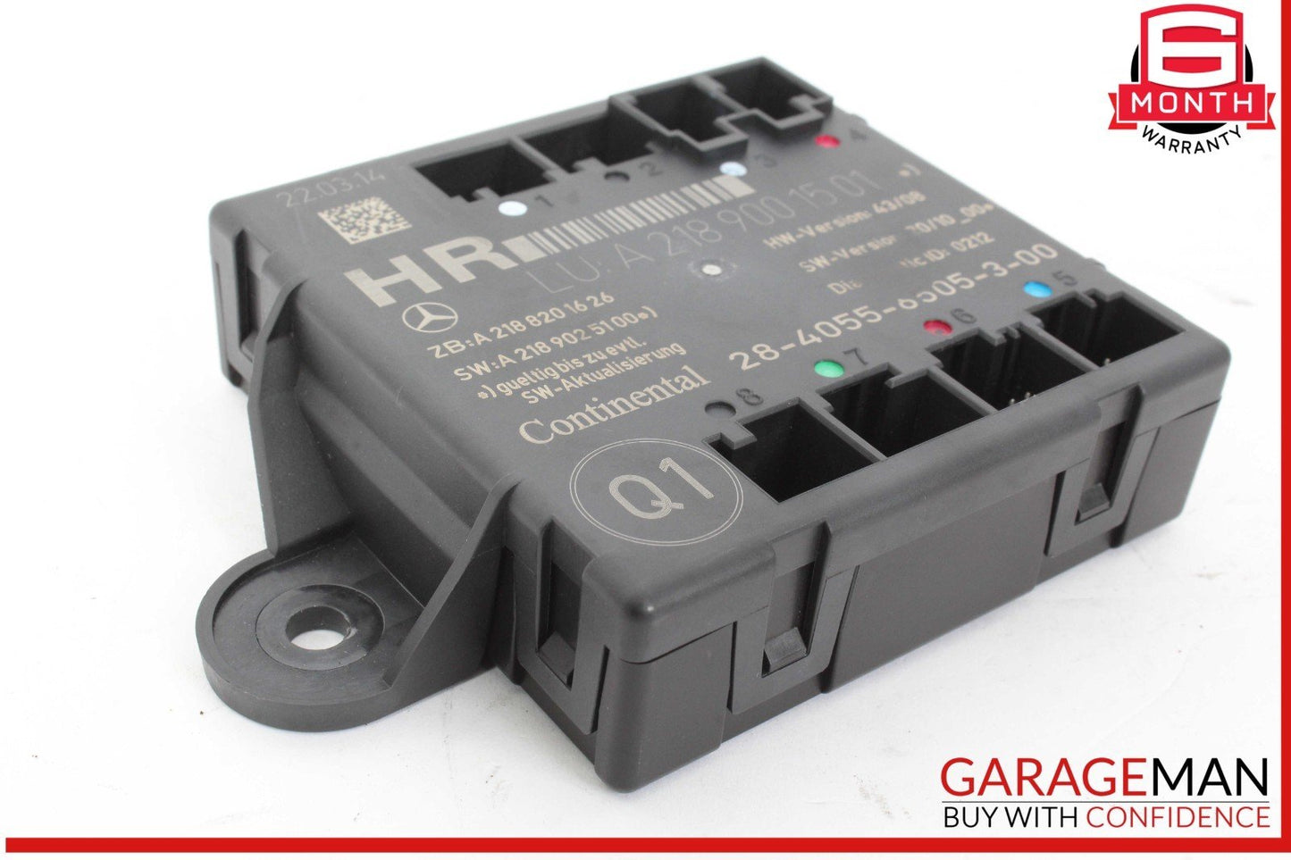 08-18 Mercedes W204 C250 CGI Rear Right Side Door Control Module Unit OEM