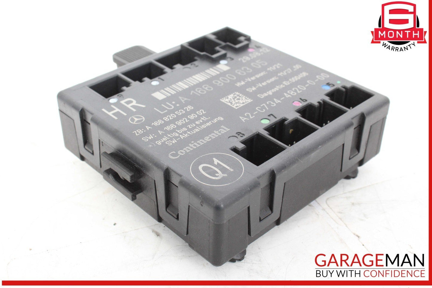 12-19 Mercedes X166 GL450 GLE350 Rear Right Side Door Control Module Unit OEM