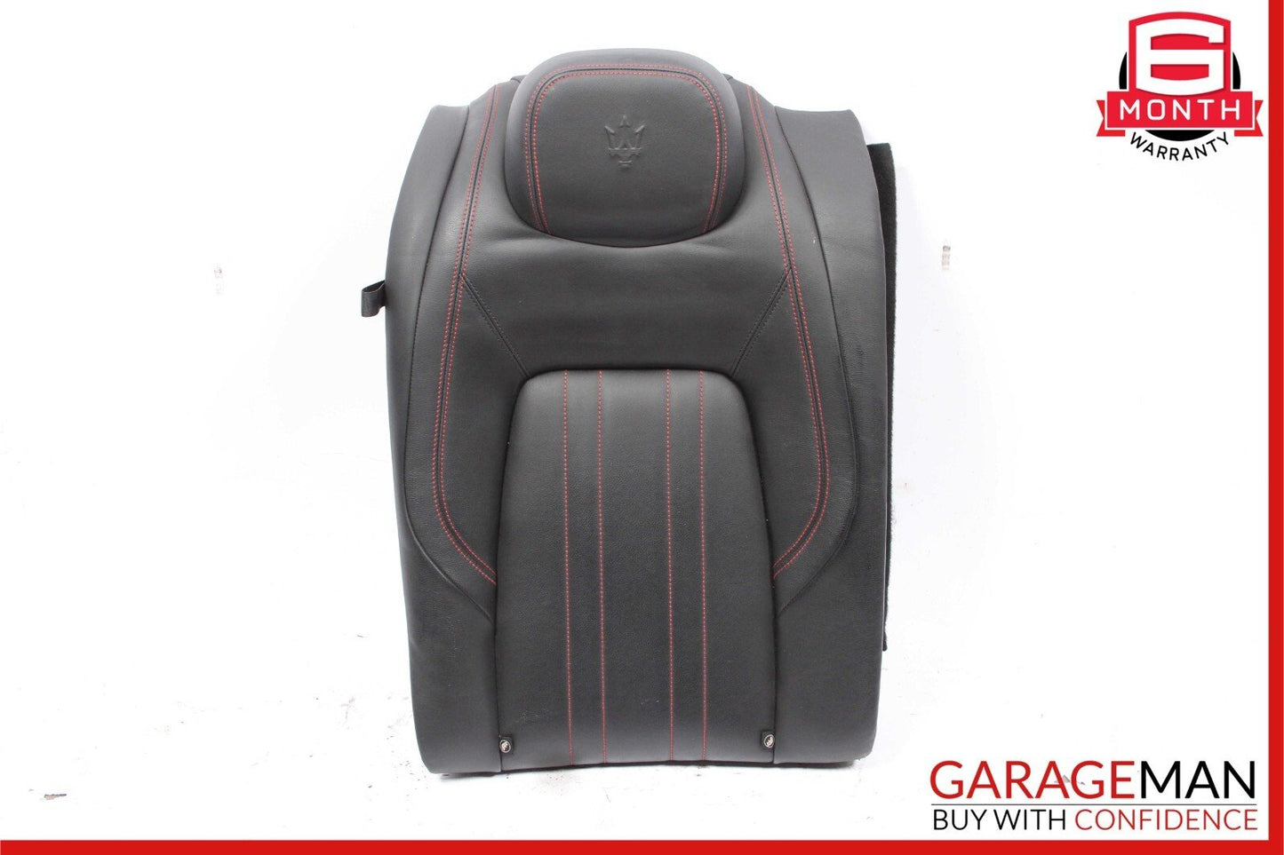 14-17 Maserati Ghibli Rear Right Passenger Top Upper Seat Cushion Black