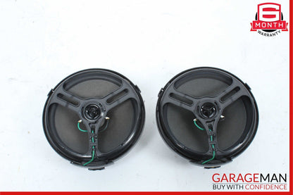 08-11 Mercedes W204 C300 C350 Rear Right & Left Side Door Sound Speakers Set OEM
