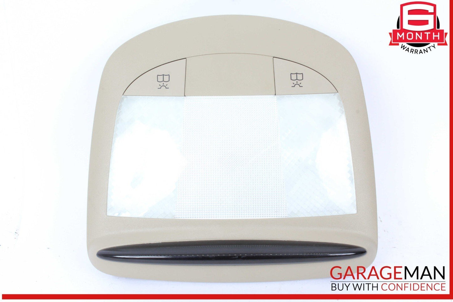 12-19 Mercedes X166 GL450 GLE350 Interior Roof Compartment Reading Light Lamp